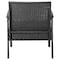 Manhattan Comfort Noli  Steel Rattan 3-Piece Patio Conversation Set with Cushions in Grey OD-CV006-GY - alternate 3